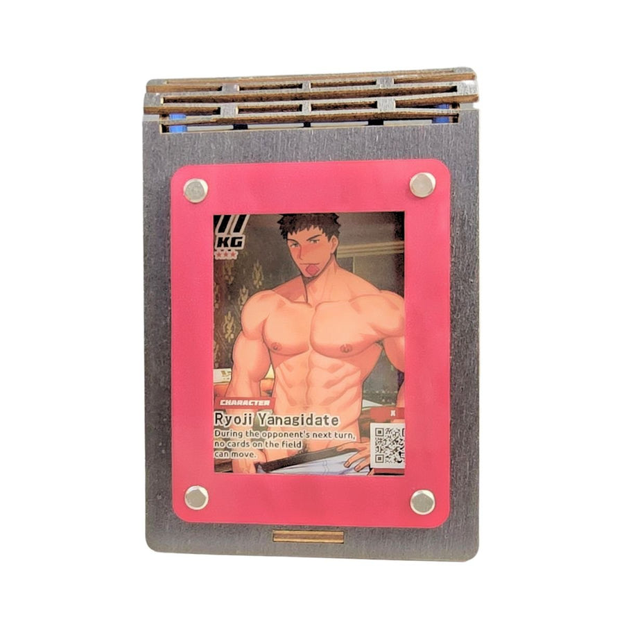 Living-Hinge GRM Deck Box | 60 Card Storage with Feature Card Window