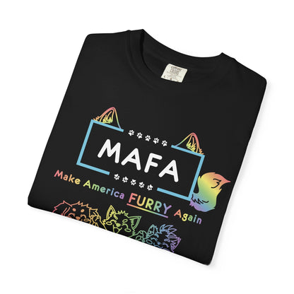 MAFA "Make America Furry Again" Black T-Shirt