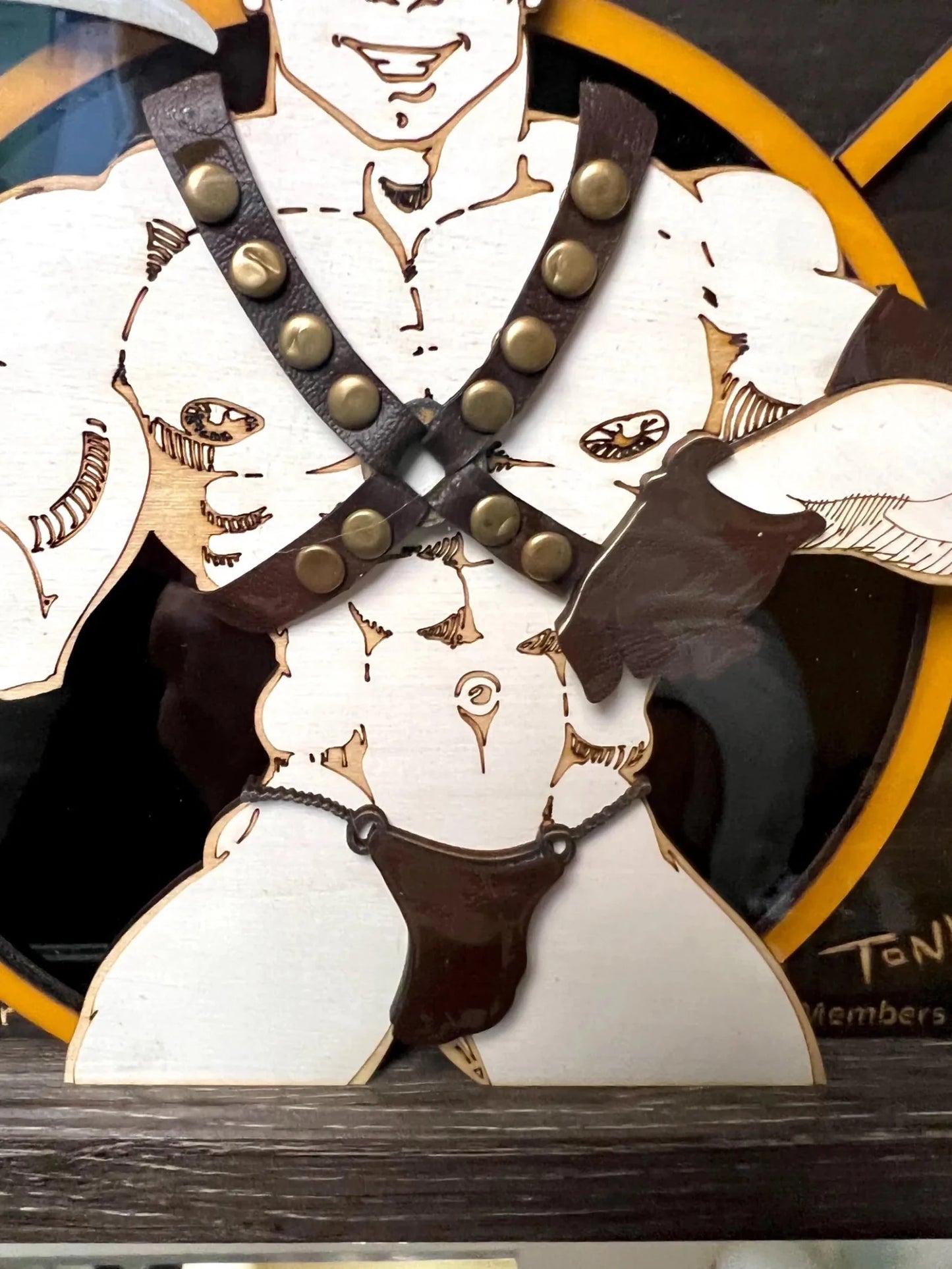 MineShaft Queer Shadowbox | Tonka Art & QueerCraft Collaboration