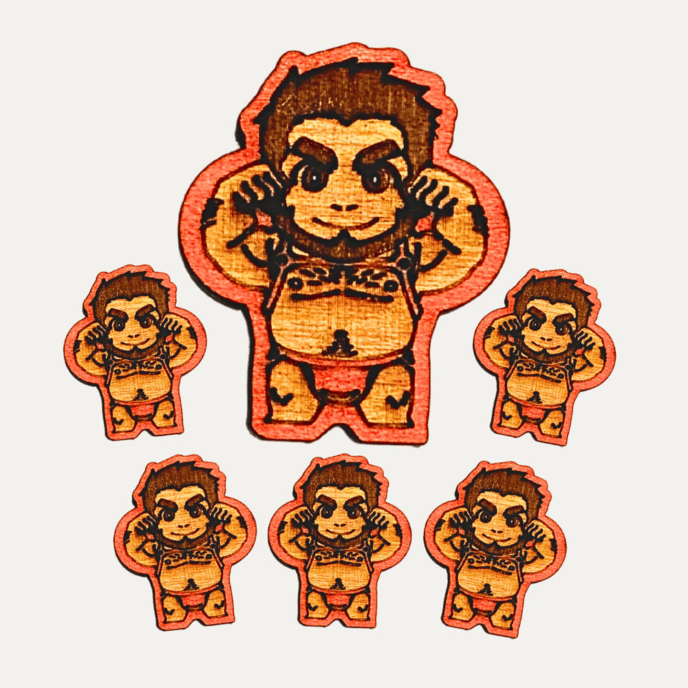 Muscle Bear Meeples - QueerCraft