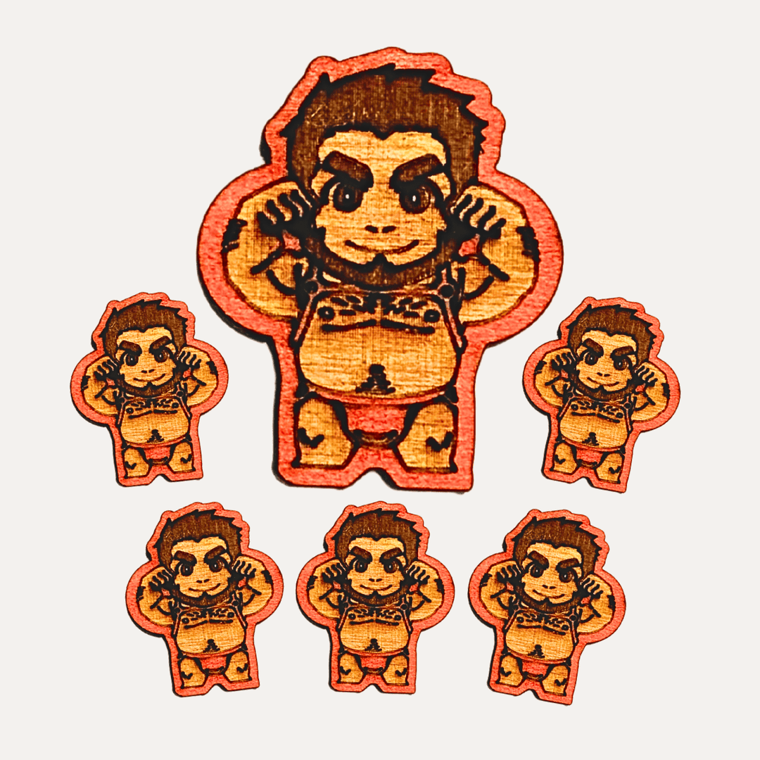 Muscle Bear Meeples - QueerCraft