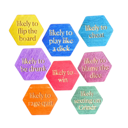 Player Vibe Game Tokens