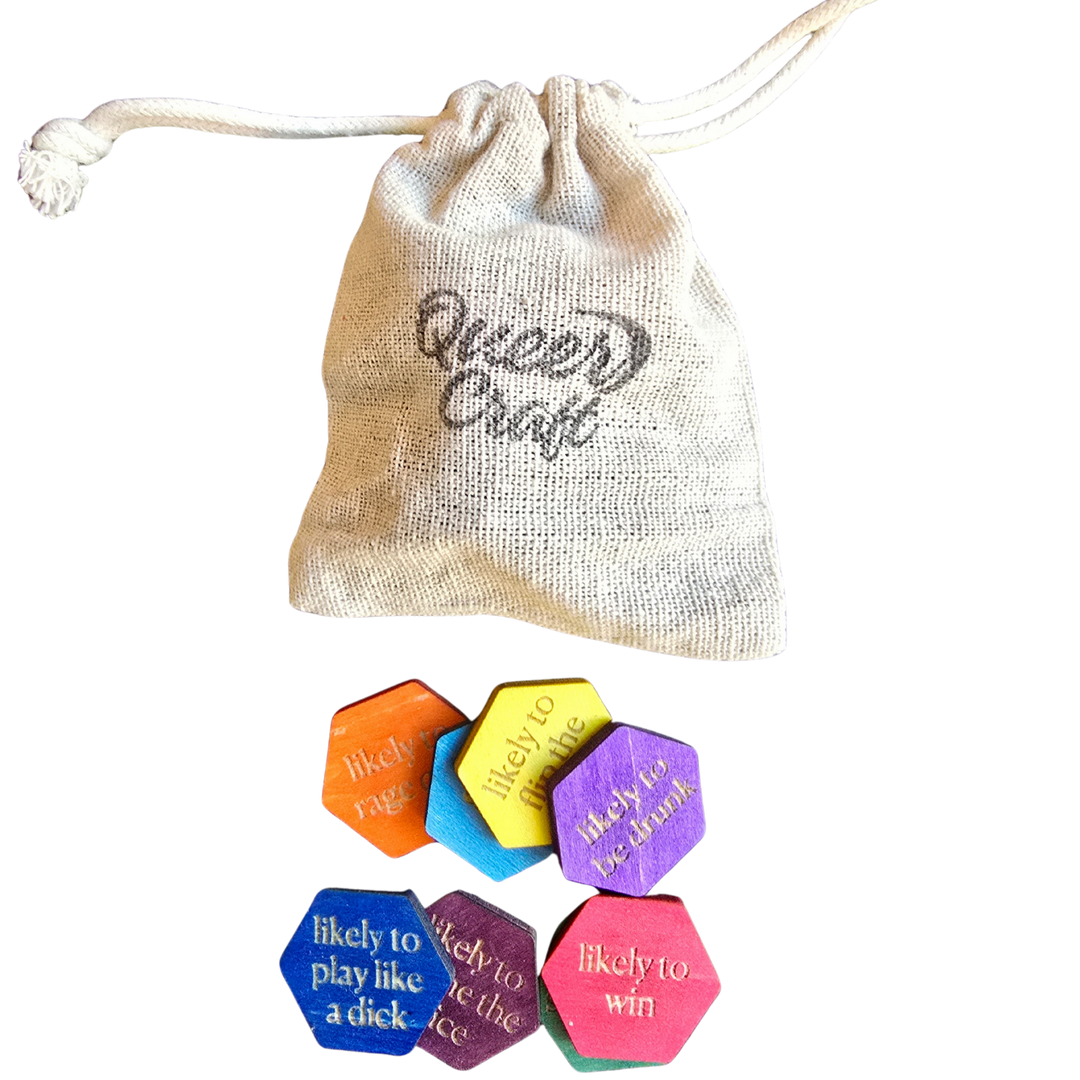 Player Vibe Game Tokens - QueerCraft