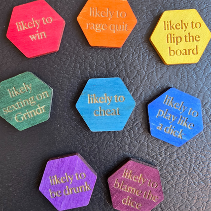 Player Vibe Game Tokens