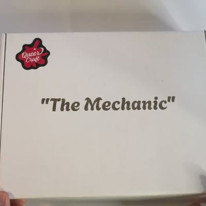 The Mechanic | 8x8 Erotic Gay Bara Shadowbox Art