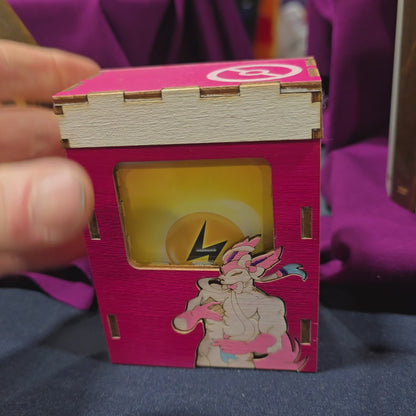 Sylveon Inspired Trans Pride Deck Box