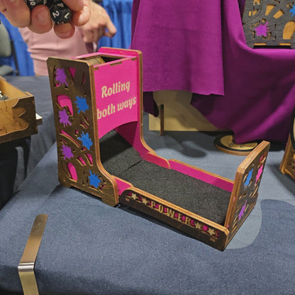 Bisexual Pride Folding Dice Tower