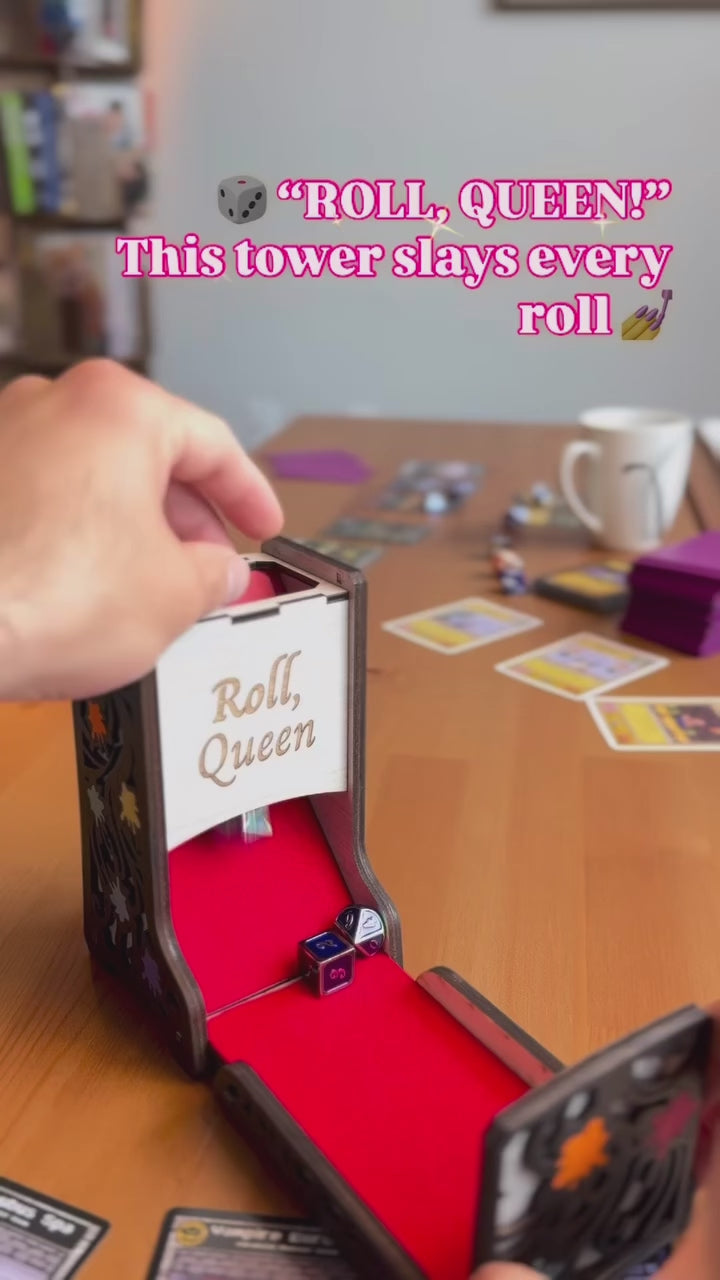 Foldable Dice Tower | Pup Play Edition