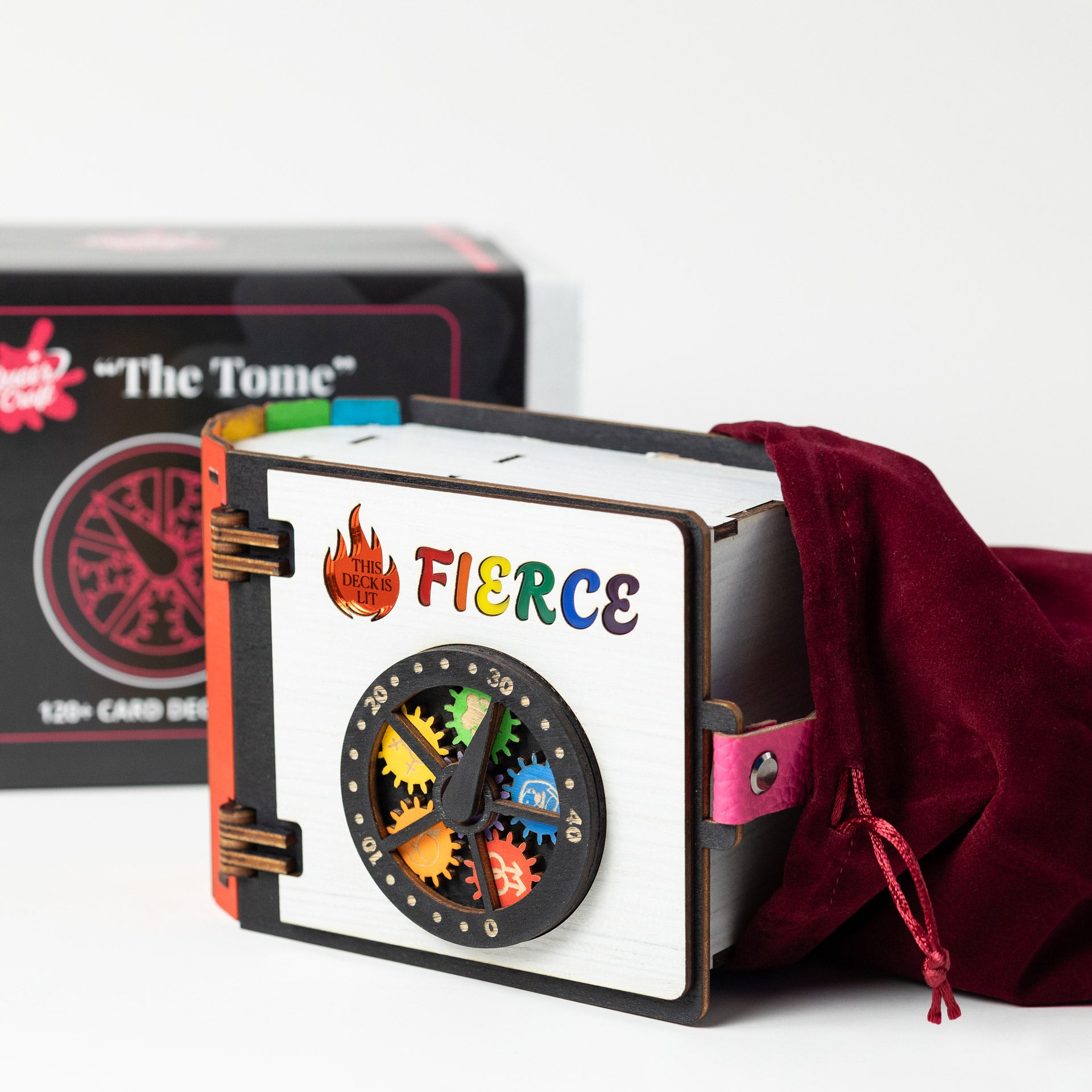 commander pride deck box