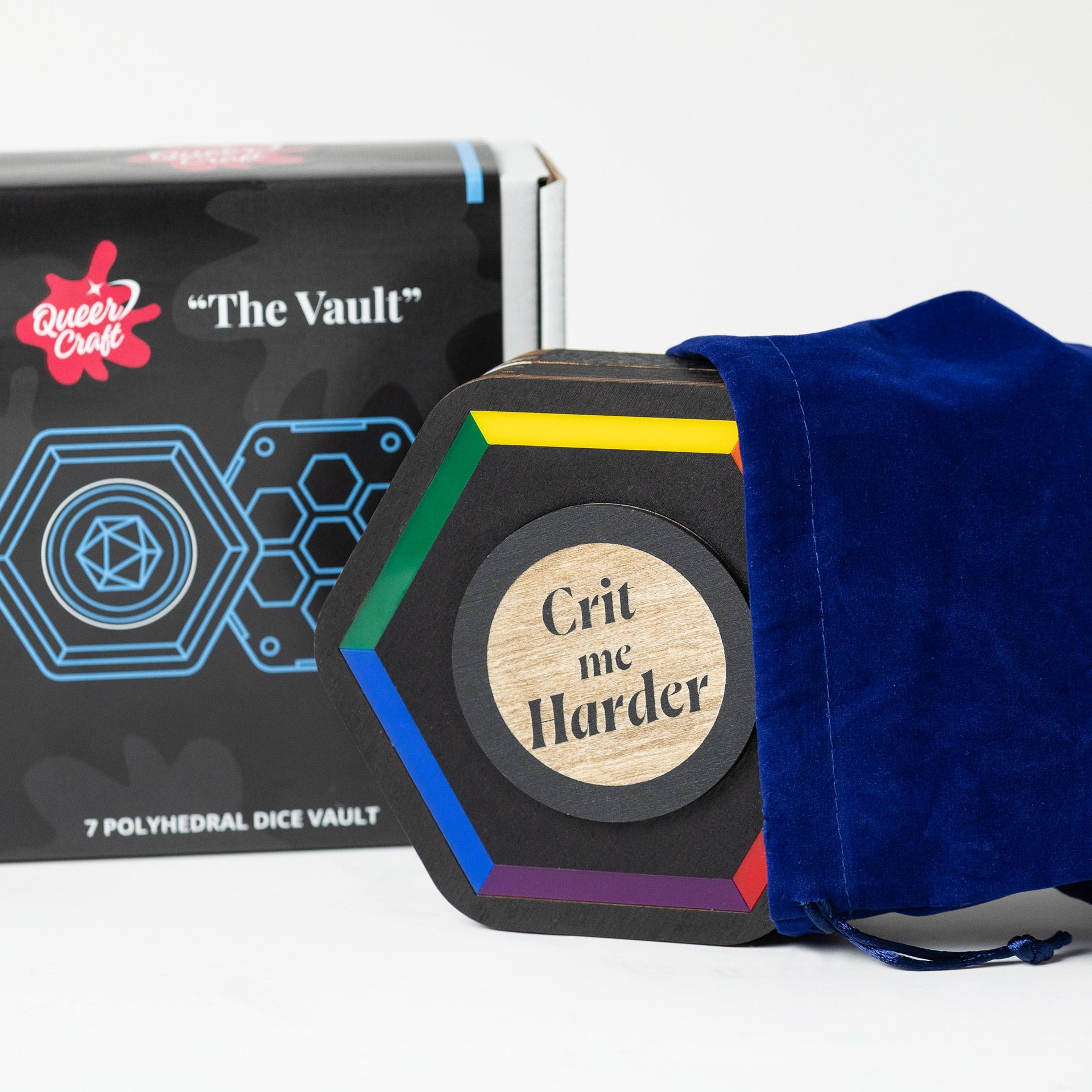 Gay Pride Dice Holder
