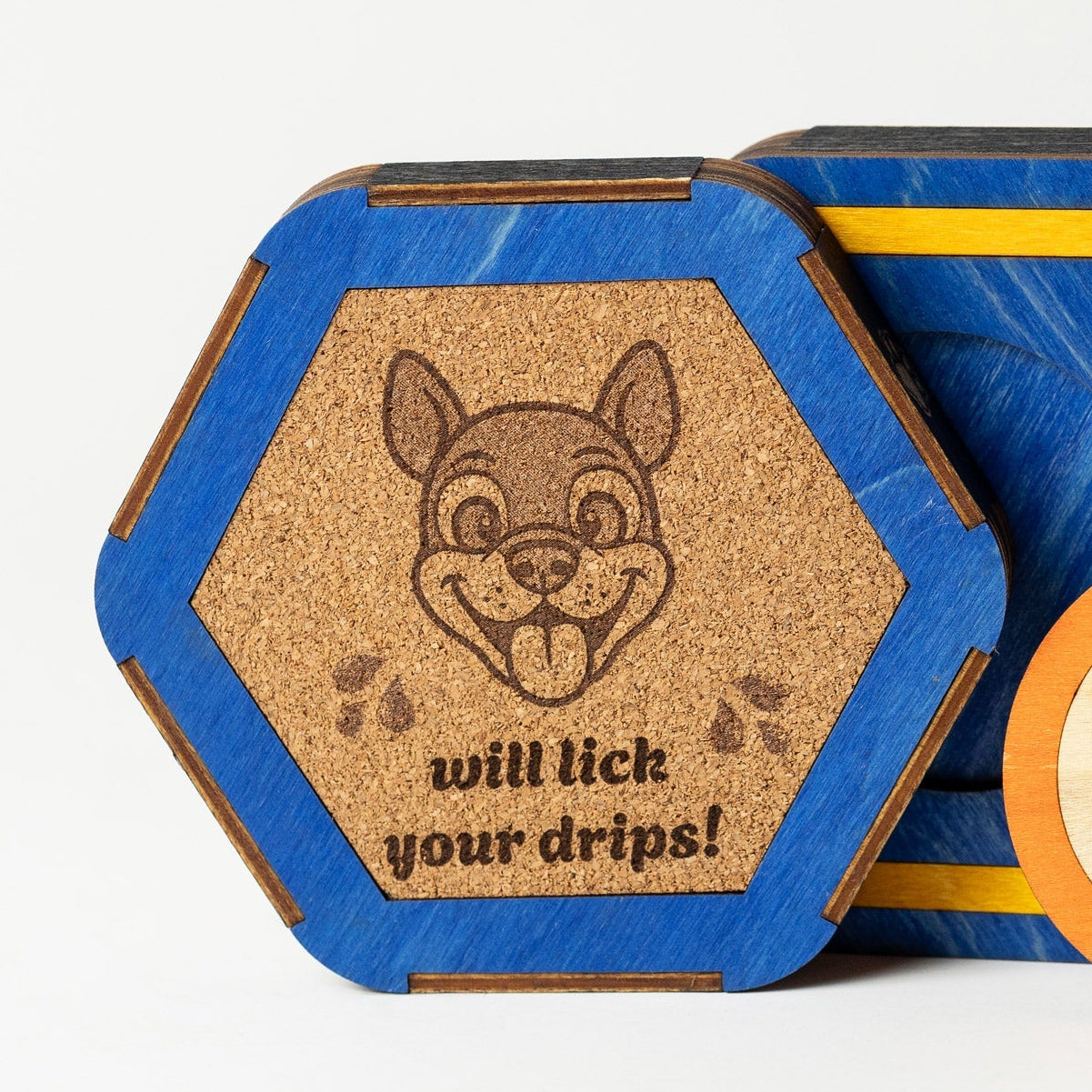 Pup Play Dice Holder & Coaster