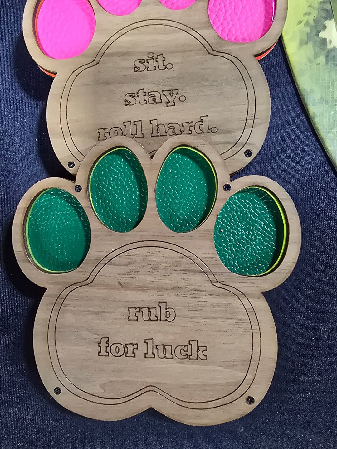 Pup Paw Dice Holder & Coaster - dice holder - pup - tabletop games