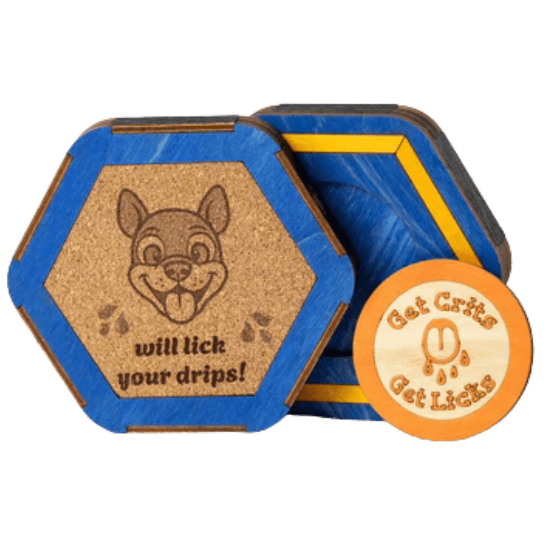 Pup Play Dice Holder & Coaster