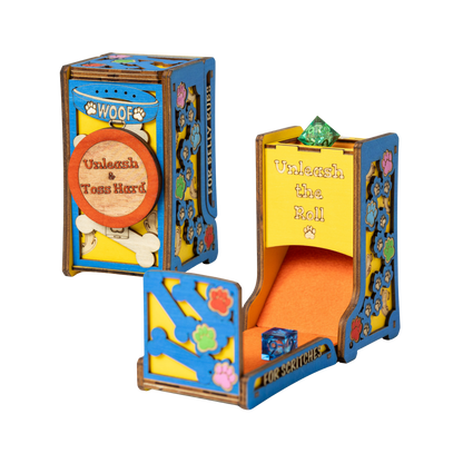 Pup Play Foldable Dice Tower