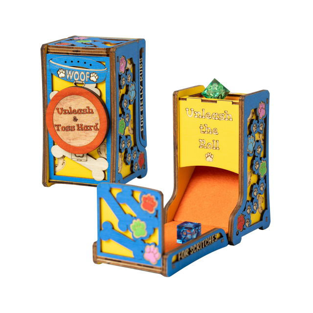 Pup Play Foldable Dice Tower