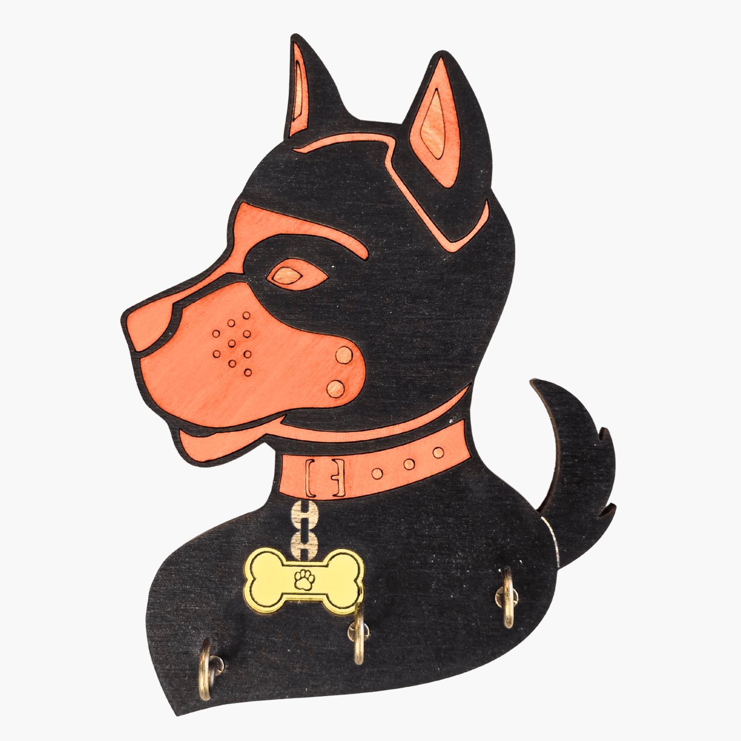 Pup Play Kinky Key Rack