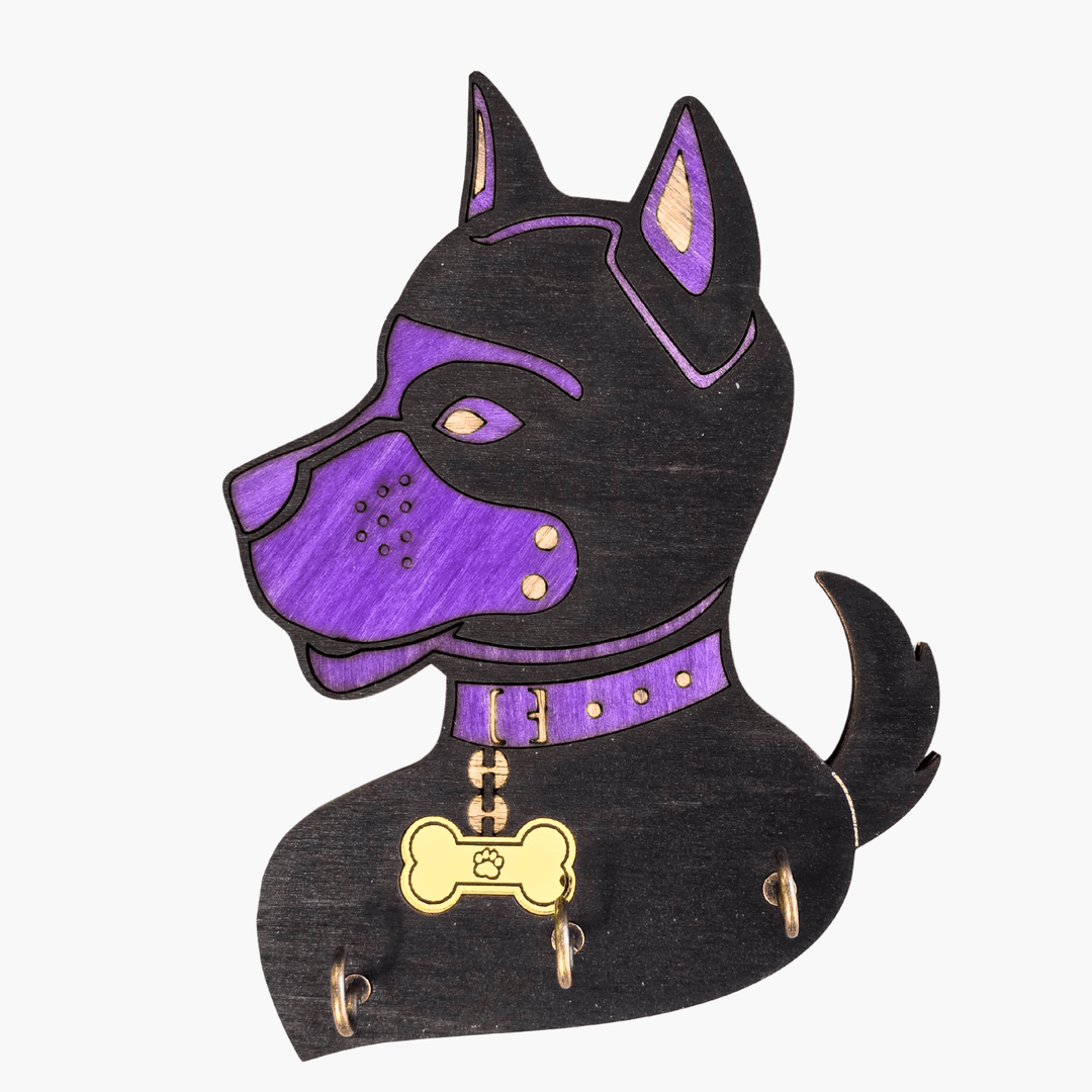 Pup Play Kinky Key Rack - QueerCraft