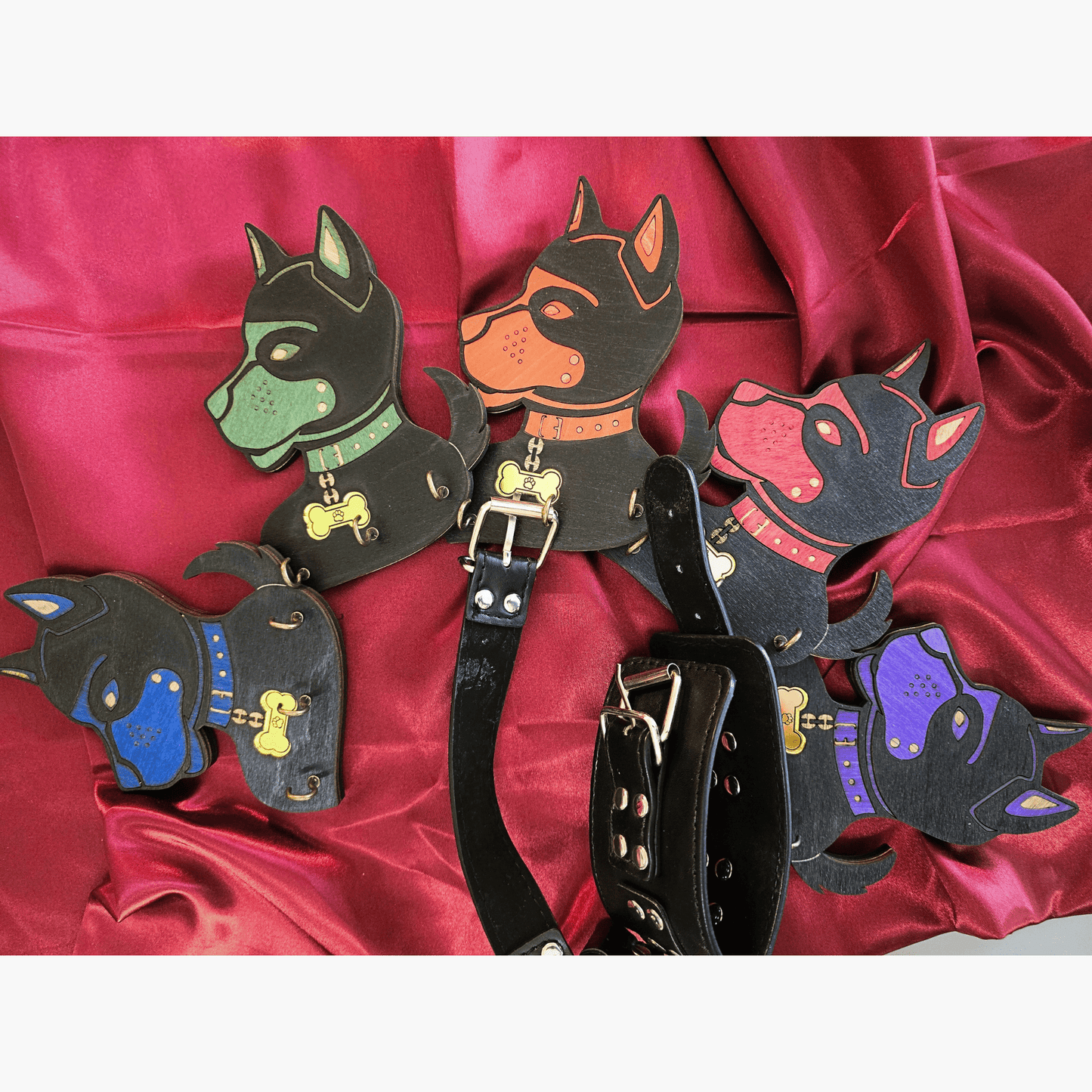 Pup Play Kinky Key Rack