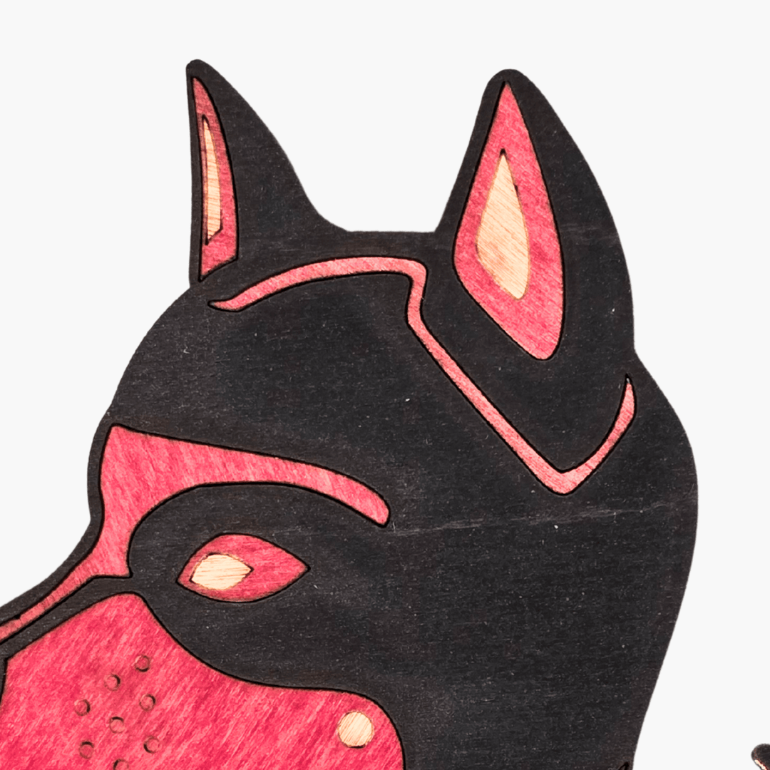 Pup Play Kinky Key Rack - QueerCraft