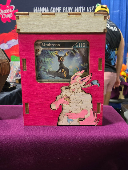 Sylveon Inspired Trans Pride Deck Box
