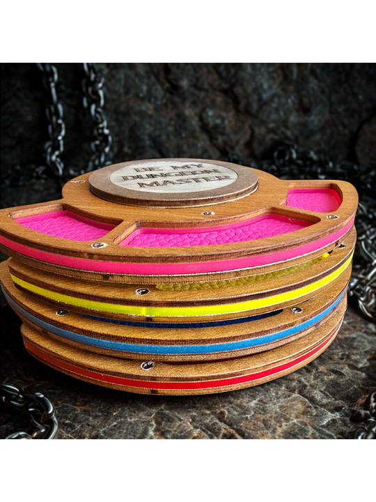4 Pack Dice Tray & Coaster Set