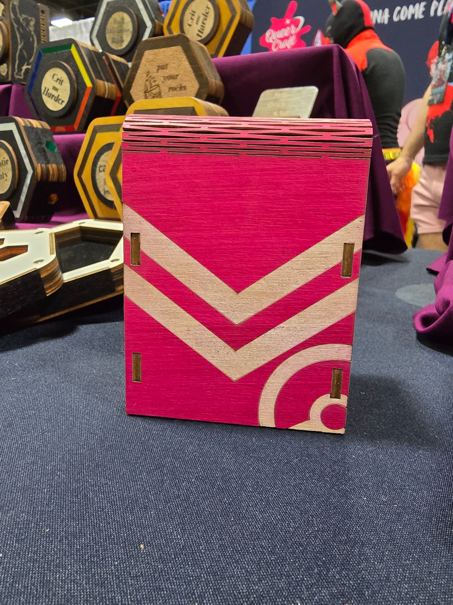 Sylveon Inspired Trans Pride Deck Box