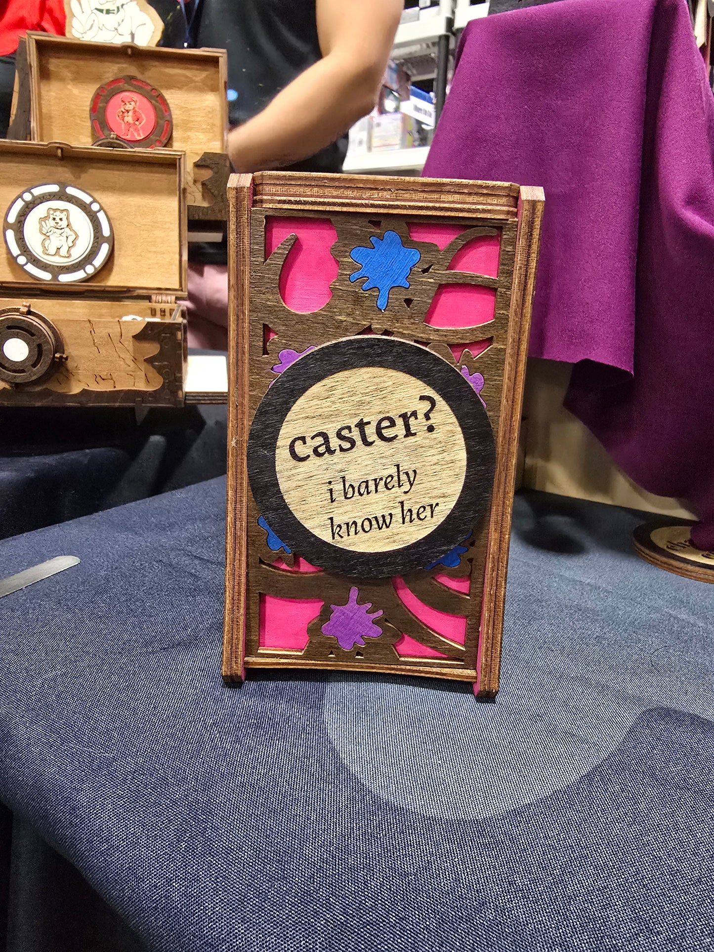 Bisexual Pride Folding Dice Tower