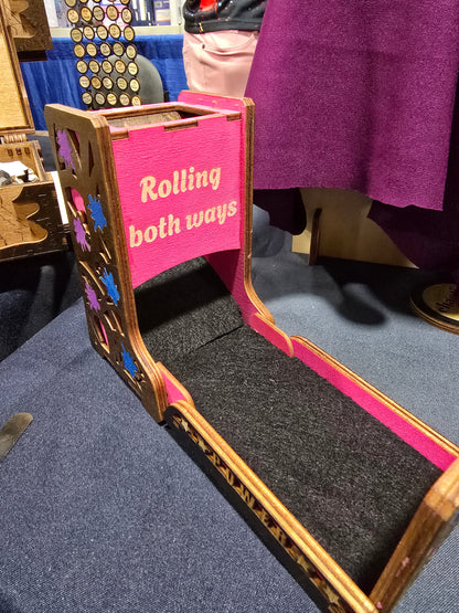 Bisexual Pride Folding Dice Tower