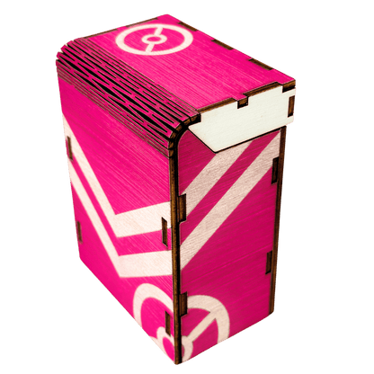 Sylveon Trans Pride Deck Box | 60-Card Storage for Pokemon TCG