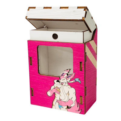 Sylveon Trans Pride Deck Box | 60-Card Storage for Pokemon TCG