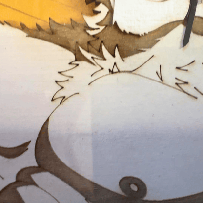 The Butler | 8x8 Furry Bara Shadowbox (ZZZ Von Lycaon Parody)
