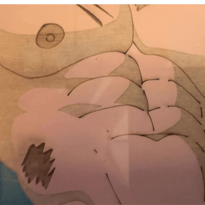 The Mechanic | 8x8 Erotic Gay Bara Shadowbox Art
