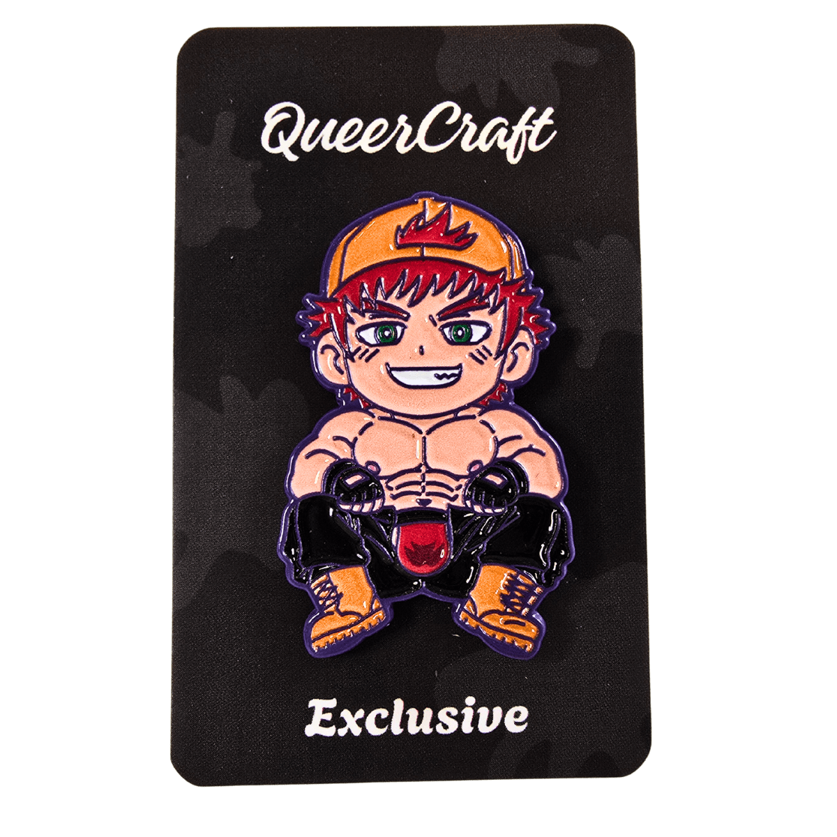 The Mechanic Bara Style Enamel Pin | Original Bara Pin Design