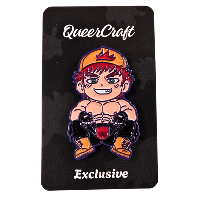 The Mechanic Bara Style Enamel Pin | Original Bara Pin Design
