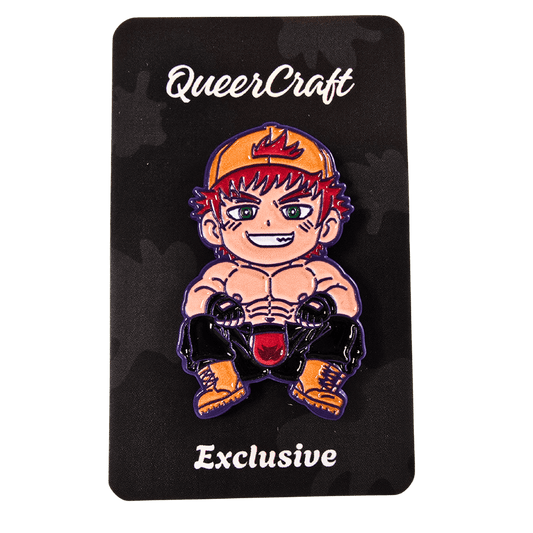 The Mechanic Bara Style Enamel Pin | Original Bara Pin Design