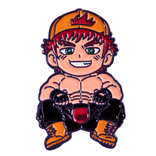 The Mechanic Bara Style Enamel Pin | Original Bara Pin Design